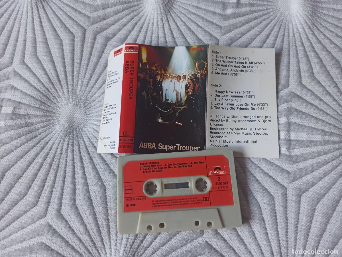 Casetes antiguos: ABBA &ndash; Super Trouper. holanda, 1980 - Foto 2