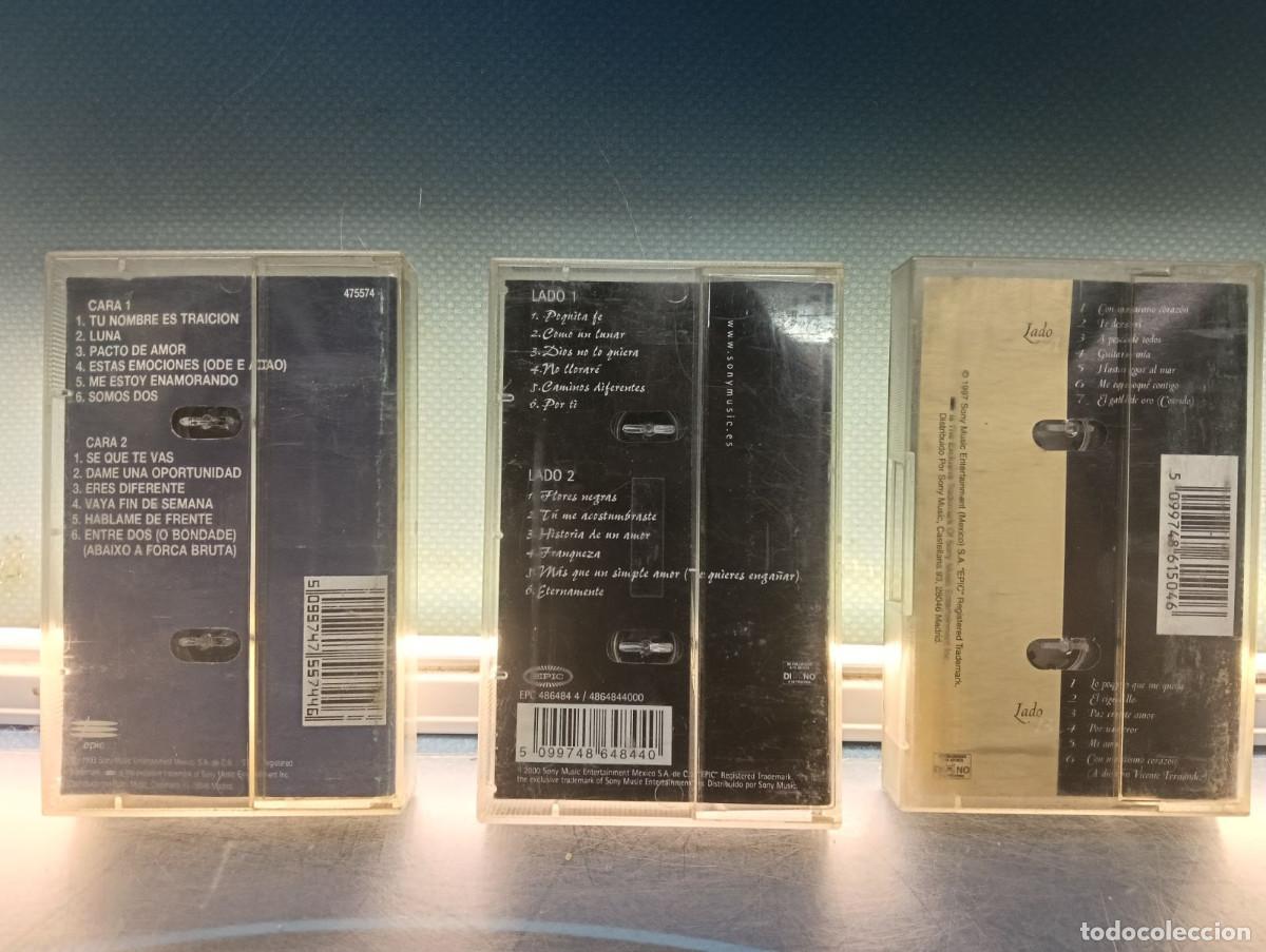 Casetes antiguos: Ana Gabriel - 3 Cassettes Casetes - Foto 2