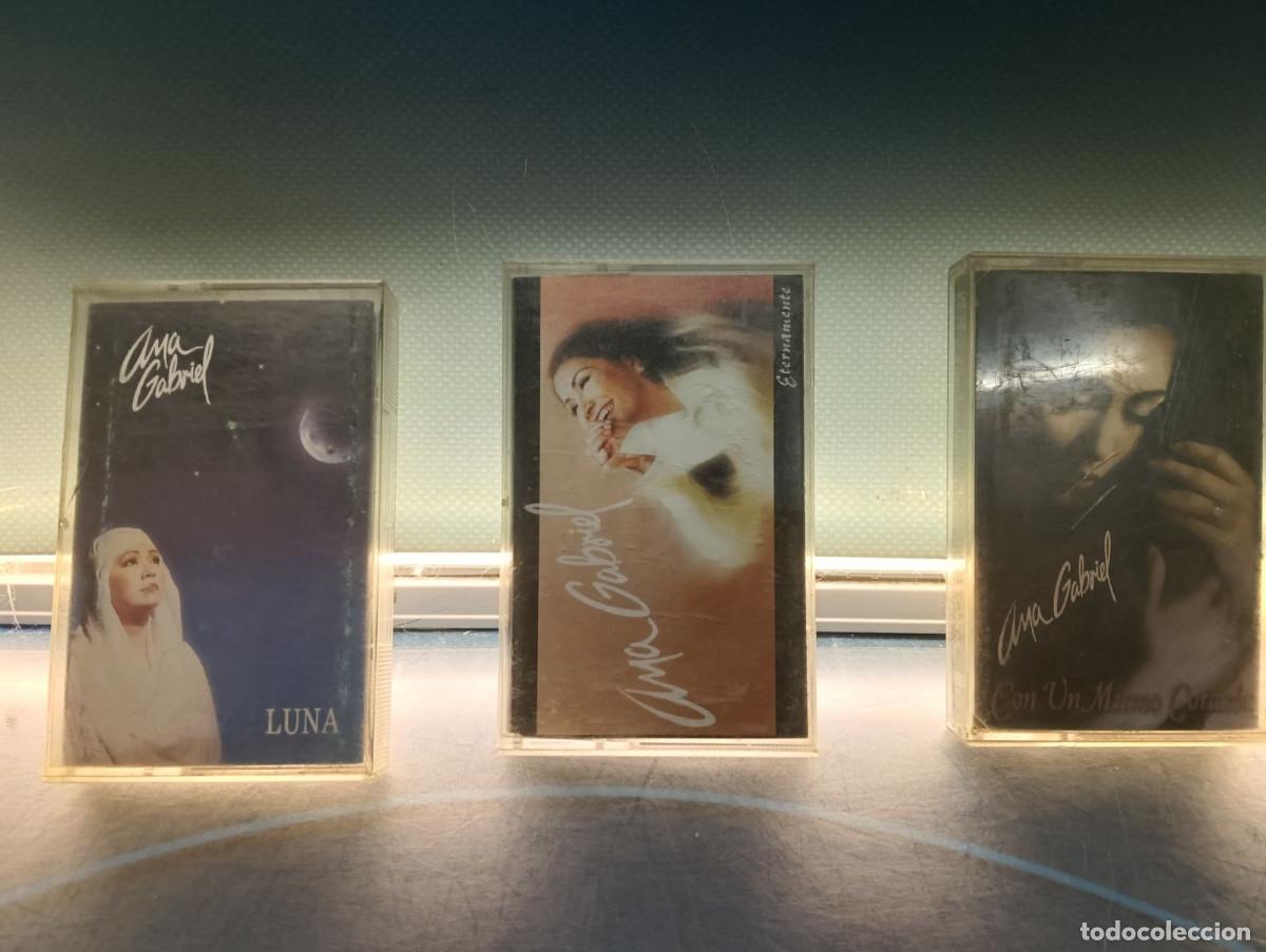 Casetes antiguos: Ana Gabriel - 3 Cassettes Casetes - Foto 1