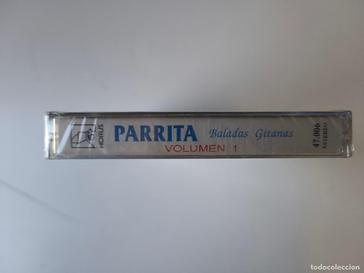 Casetes antiguos: PARRITA- BALADAS GITANAS ( HORUS 1991-REF. 47.006). 2 CASSETTE. - Foto 3