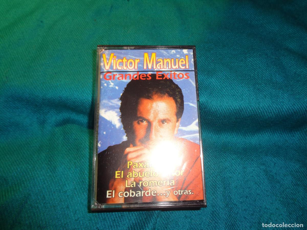 Casetes antiguos: VICTOR MANUEL. GRANDES EXITOS. EMC, 1994. CASETE - Foto 1