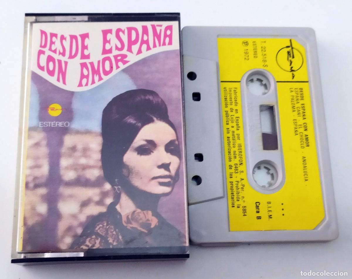 Casetes antiguos: CASSETTE DESDE ESPA&Ntilde;A CON AMOR