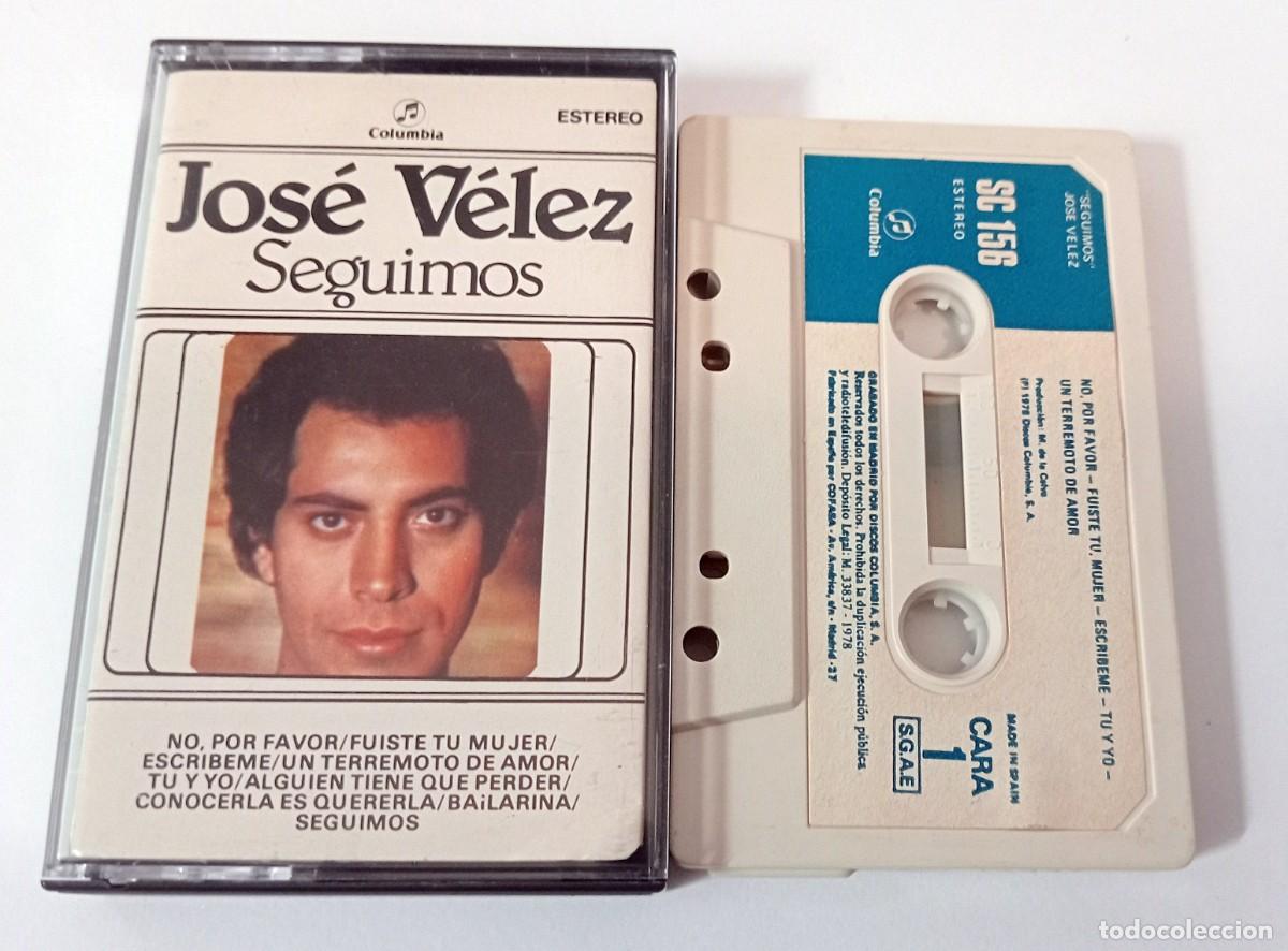 Casetes antiguos: CASSETTE JOSE VELEZ - SEGUIMOS - Foto 1