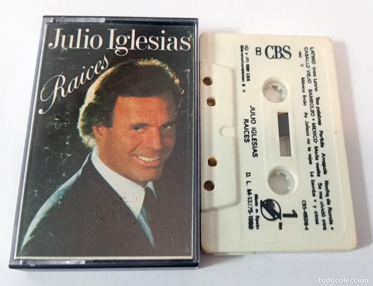 Casetes antiguos: CASSETTE JULIO IGLESIAS - RAICES - Foto 1