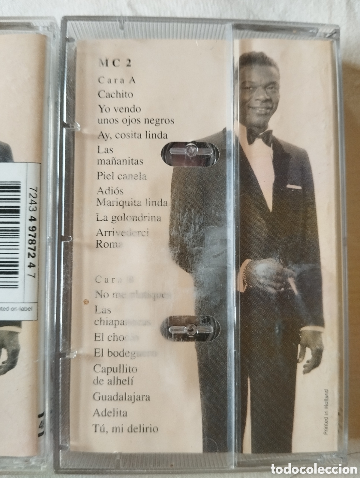 Casetes antiguos: Nat King Cole - Inolvidable - 2 cassette - Foto 4