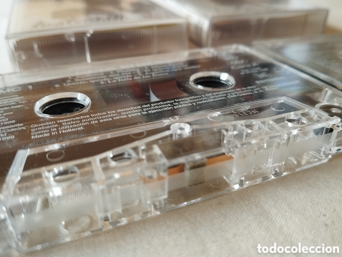 Casetes antiguos: Nat King Cole - Inolvidable - 2 cassette - Foto 8