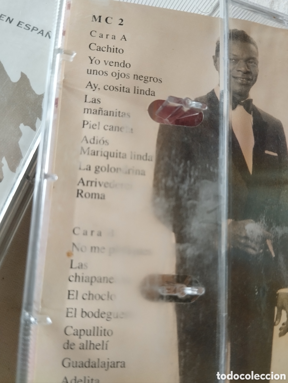 Casetes antiguos: Nat King Cole - Inolvidable - 2 cassette - Foto 9