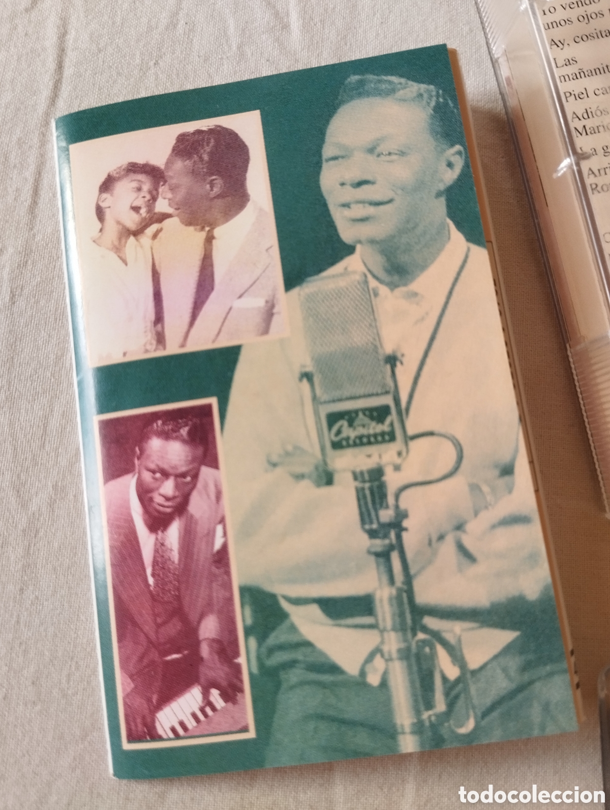 Casetes antiguos: Nat King Cole - Inolvidable - 2 cassette - Foto 10