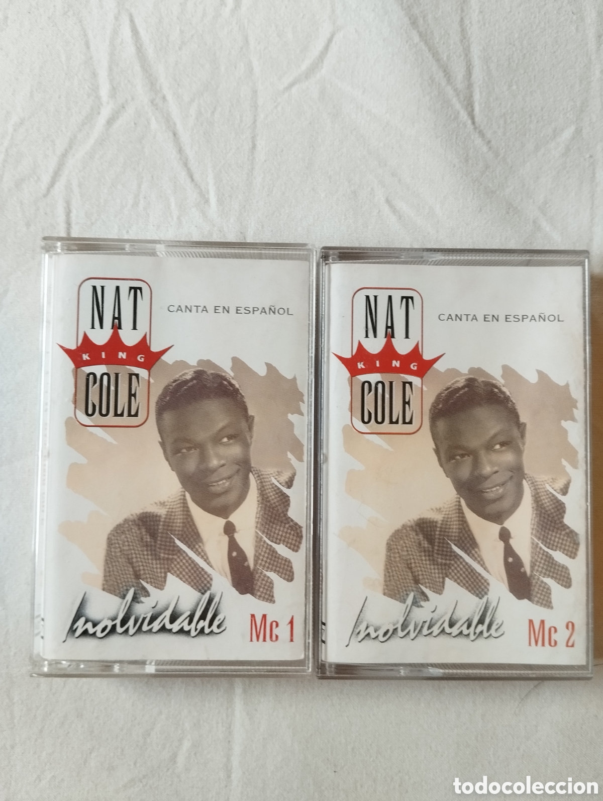 Casetes antiguos: Nat King Cole - Inolvidable - 2 cassette - Foto 12