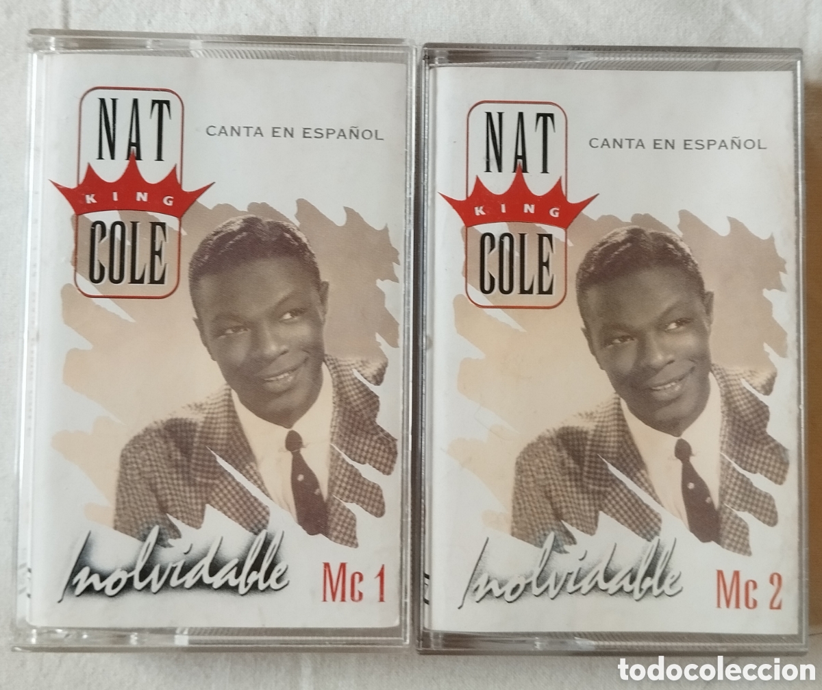 Casetes antiguos: Nat King Cole - Inolvidable - 2 cassette - Foto 1