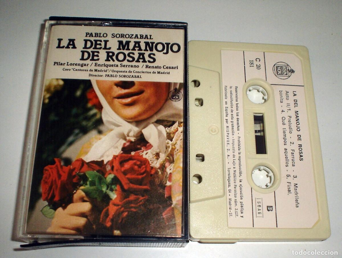 Casetes antiguos: CASSETTE PABLO SOROZABAL - LA DEL MANOJO DE ROSAS - Foto 1