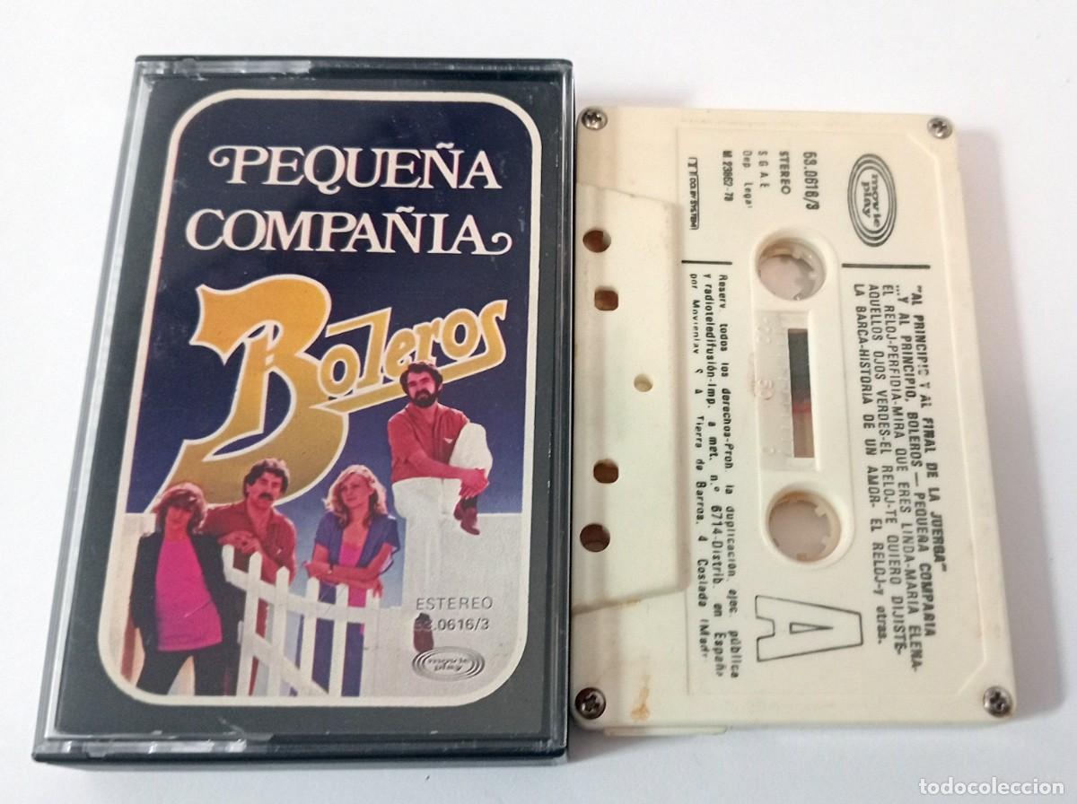 Casetes antiguos: CASSETTE PEQUE&Ntilde;A COMPA&Ntilde;&Iacute;A - BOLEROS - Foto 1