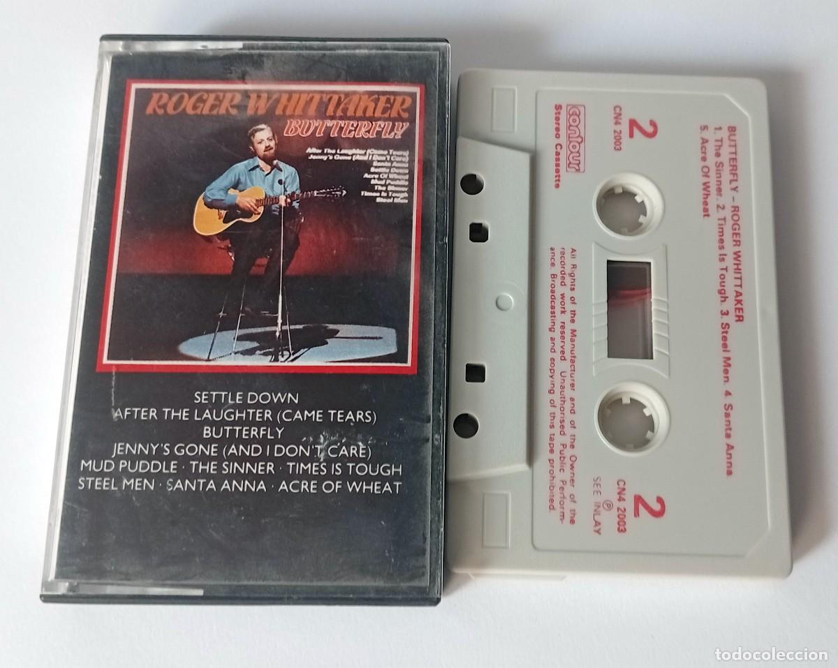 Casetes antiguos: CASSETTE ROGER WHITTAKER - BUTTERFLY - Foto 1