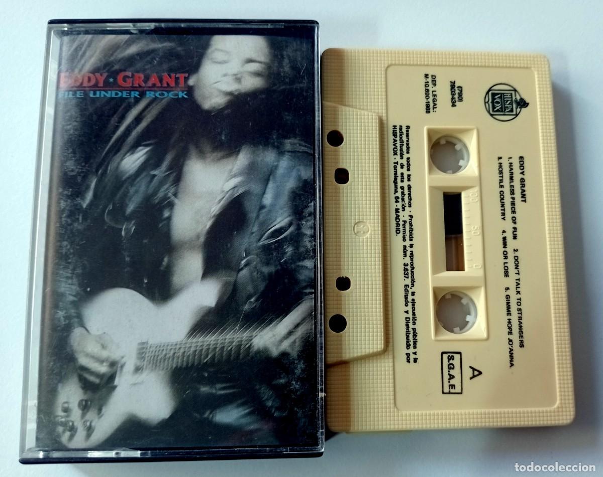 Casetes antiguos: CASSETTE EDDY GRANT - FILE UNDER ROCK - Foto 1