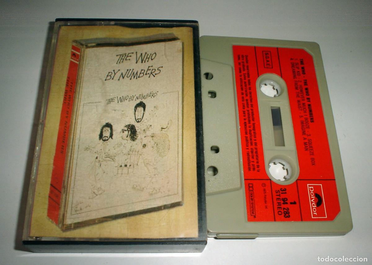 Casetes antiguos: CASSETTE THE WHO - BY NUMBERS - Foto 1