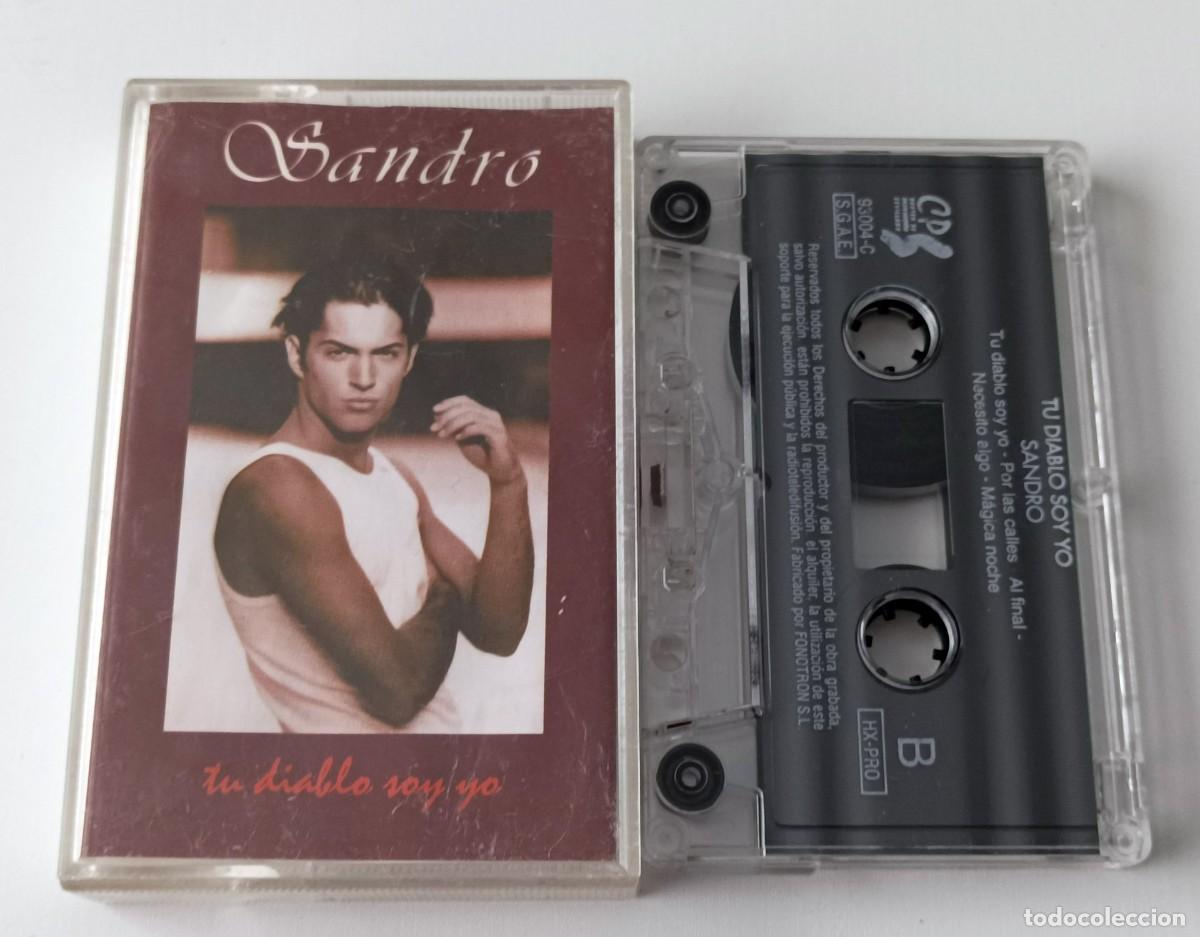 Casetes antiguos: CASSETTE SANDRO - TU DIABLO SOY YO - Foto 1