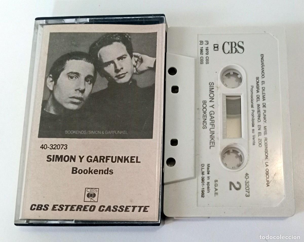 Casetes antiguos: CASSETTE THE SIMON & GARFUNKEL - BOOKENDS - Foto 1