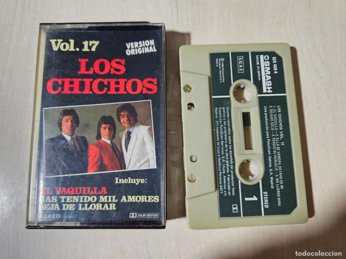 Casetes antiguos: LOS CHICHOS - CASETE - VOL. 17 - Foto 1