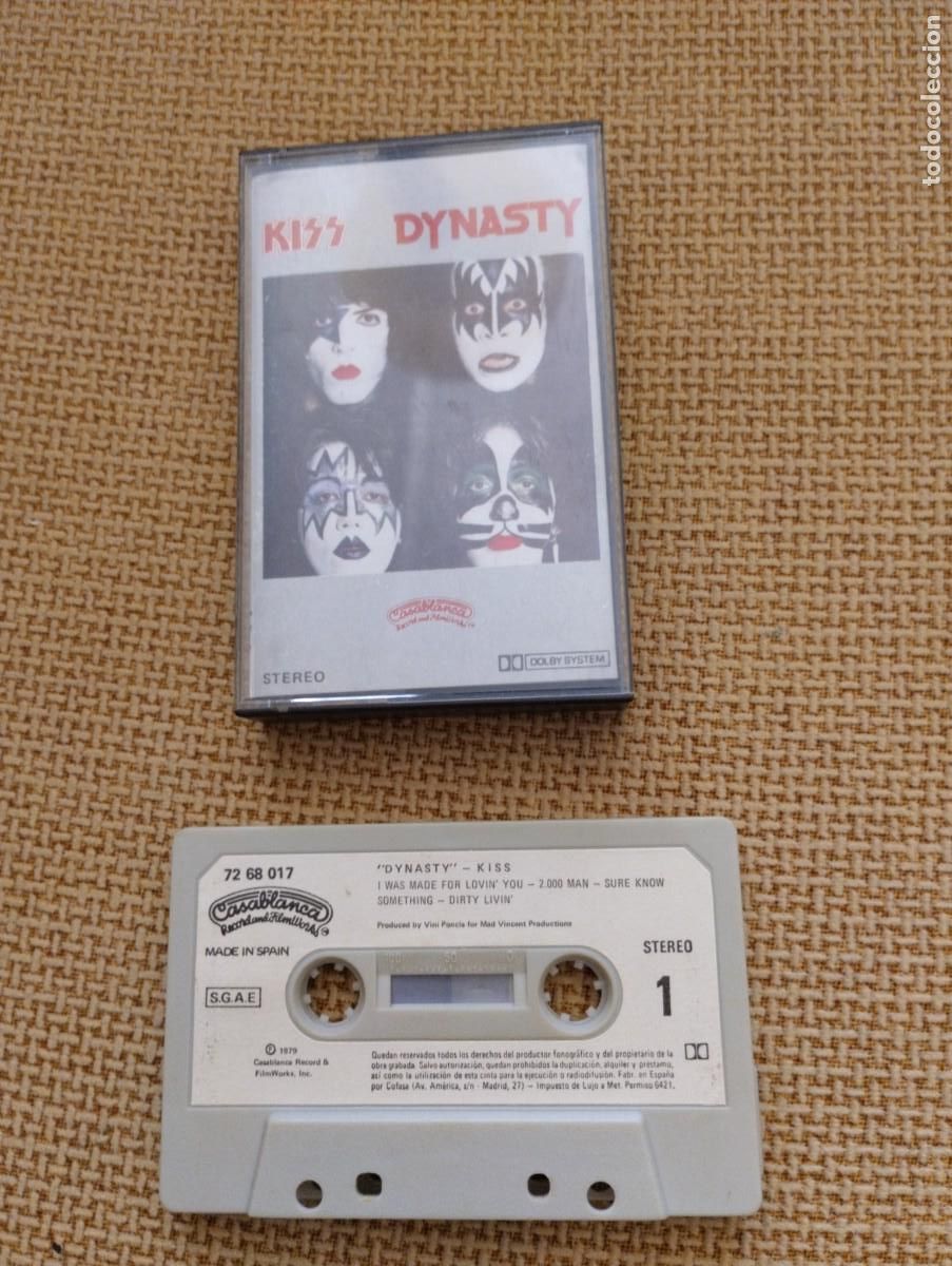 Cassettes Anciennes: Cinta Casete antigua Kiss