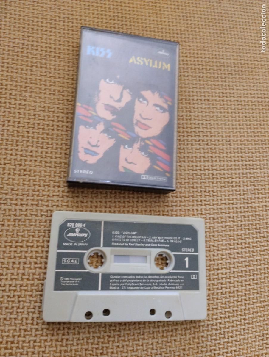 Cassettes Anciennes: Cinta Casete antigua Kiss