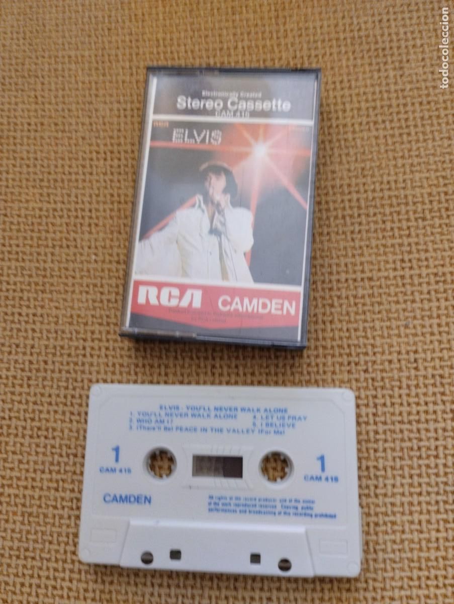 Cassettes Anciennes: Cinta Casete antigua Elvis