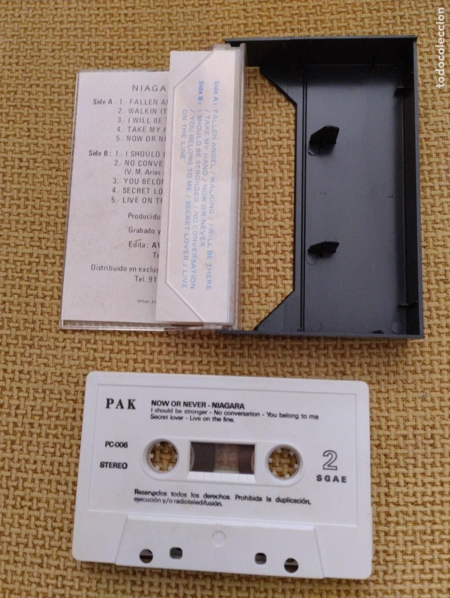 Casetes antiguos: Cinta Casete antigua Ni&aacute;gara - Foto 4