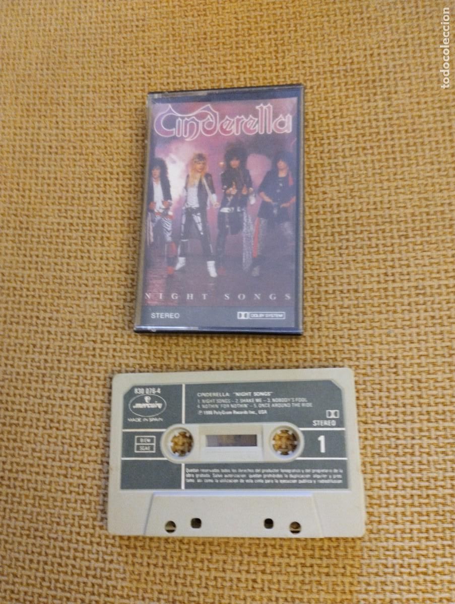 Casetes antiguos: Cinta Casete antigua Cinderella - Foto 1