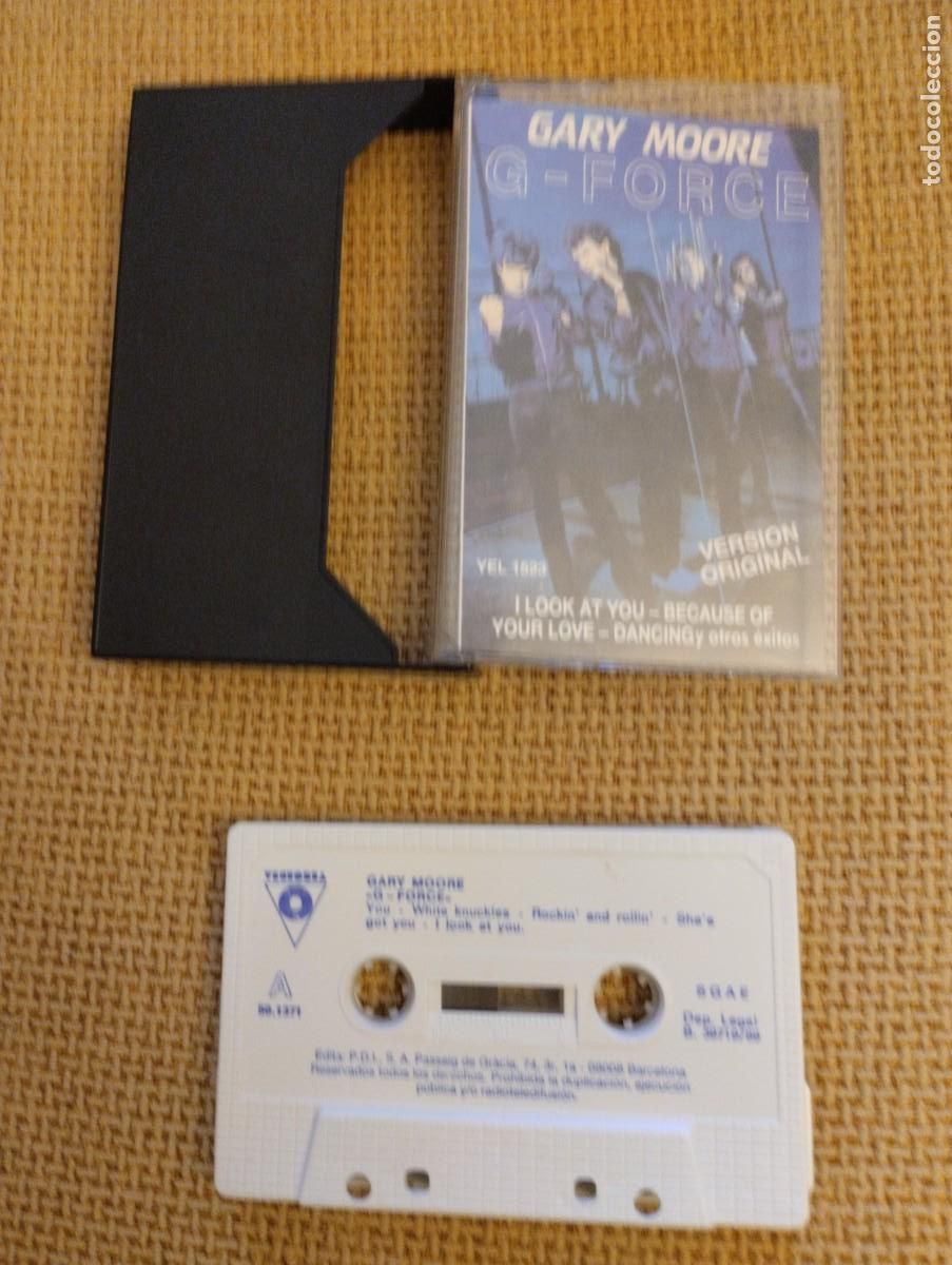 Casetes antiguos: Cinta Casete antigua Gary Moore - Foto 3