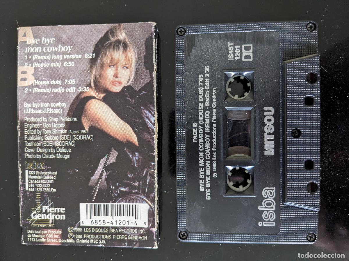 Casetes antiguos: MItsou - Bye bye, mon cowboy (1988) - Foto 2