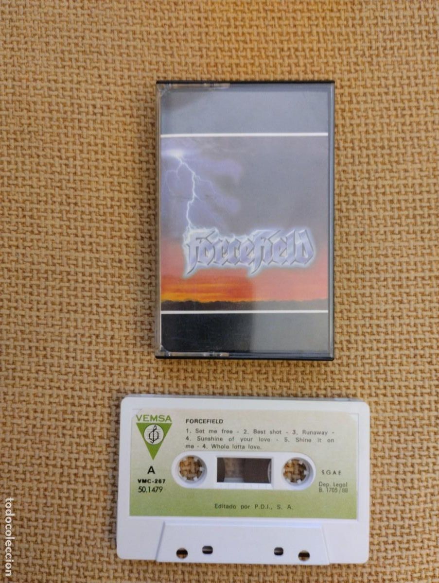 Casetes antiguos: Cinta Casete antigua Forcefield