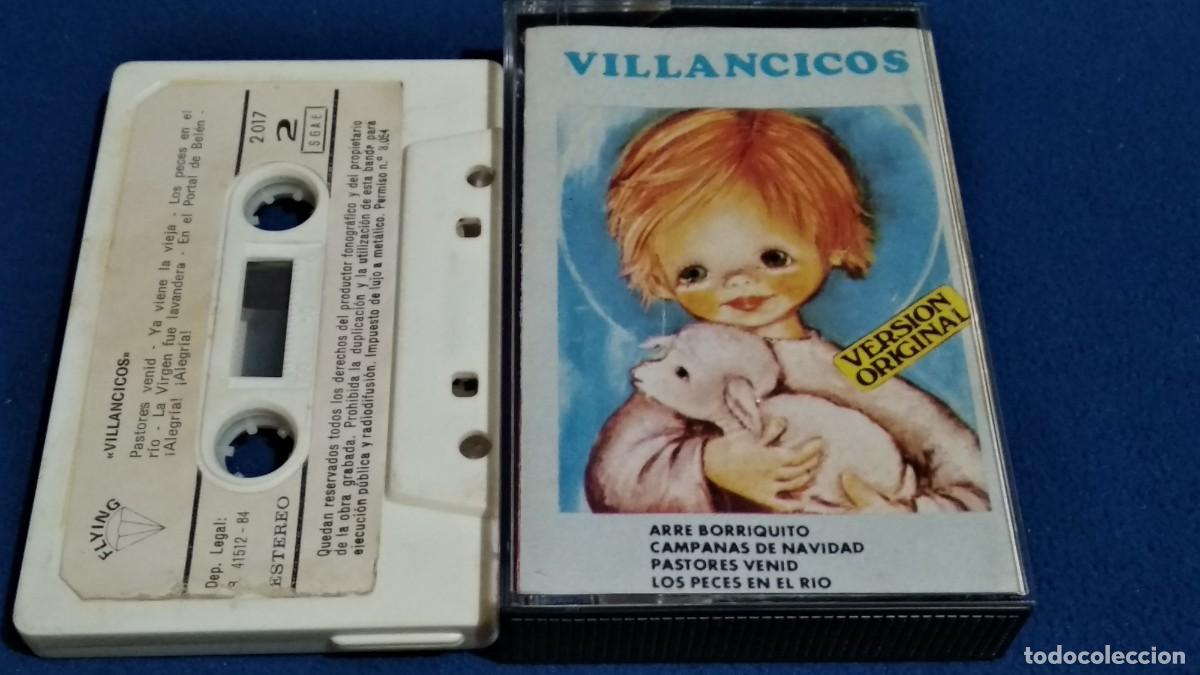 Casetes antiguos: VILLANCICOS - 1984 FLYING - CASET CINTA CASSETTE