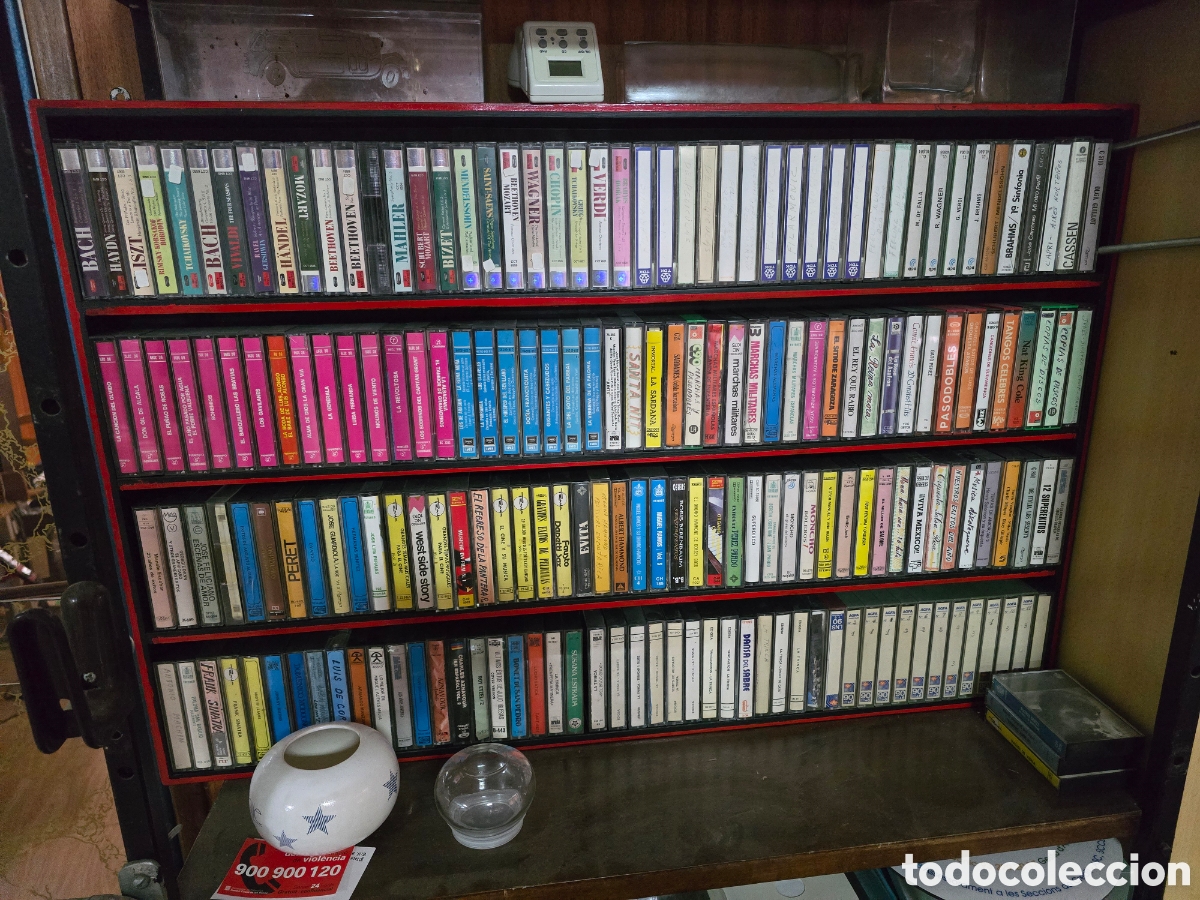 Casetes antiguos: Lote de 200 cassette muy antiguos