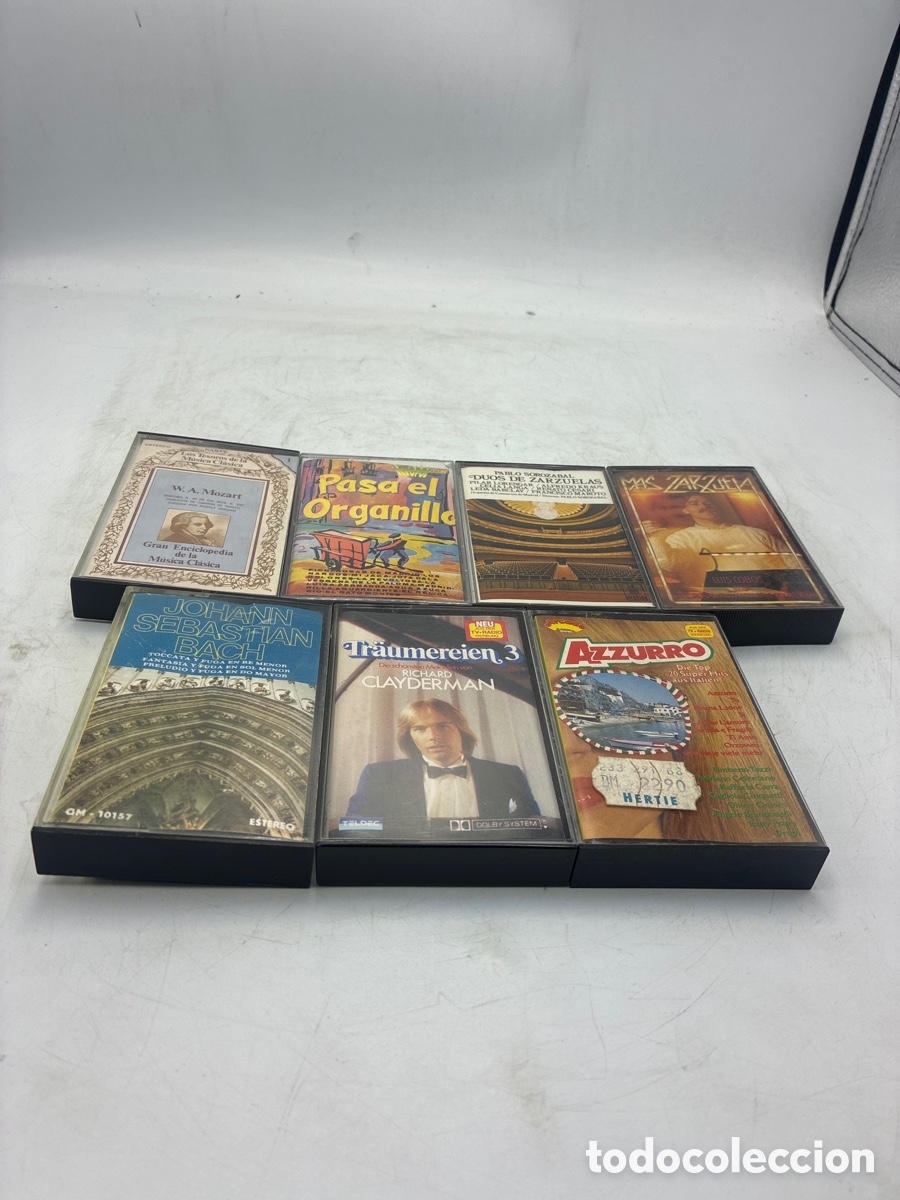 Casetes antiguos: Lote 7 Casetes Varios. - Foto 1