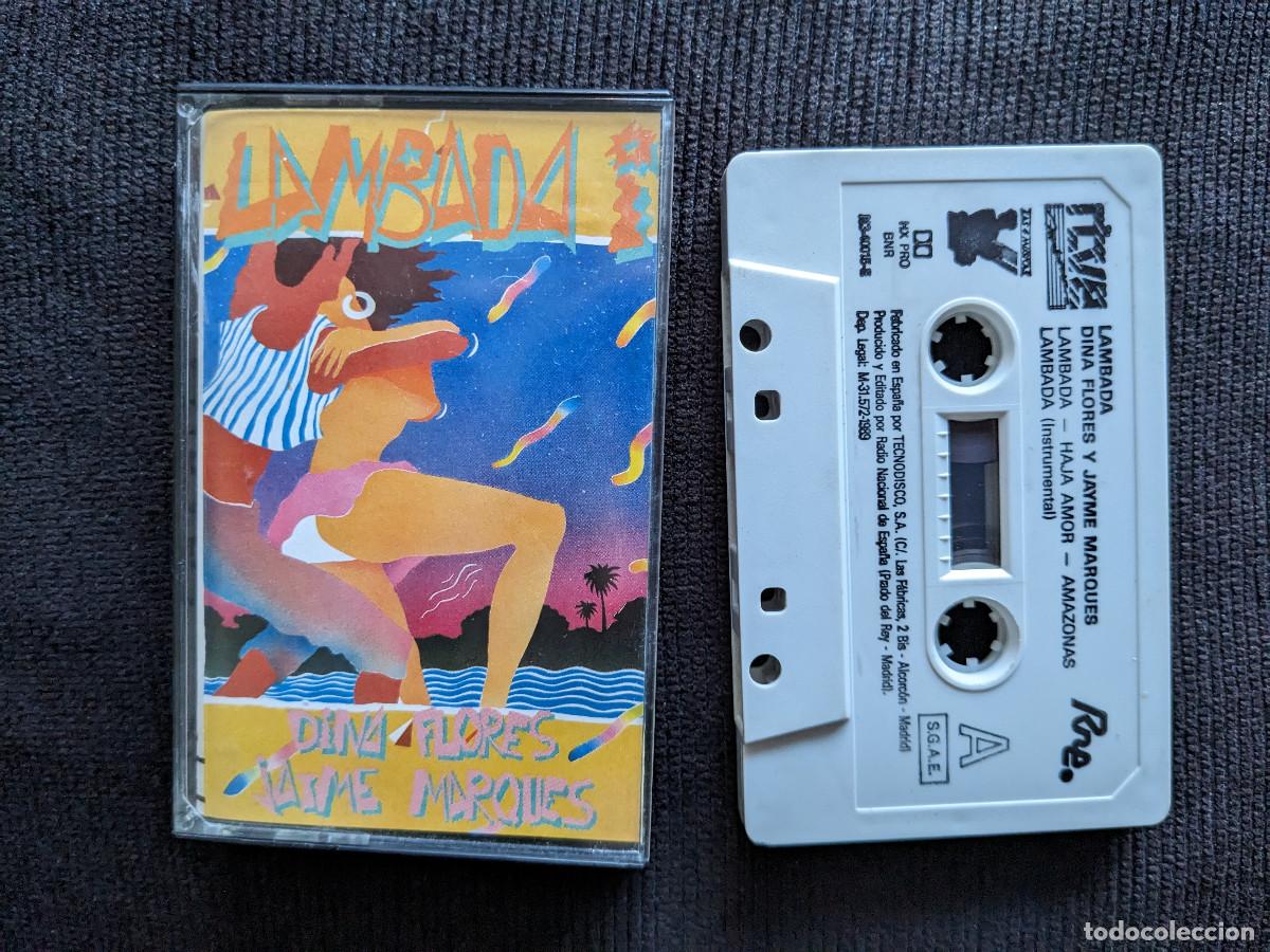 Casetes antiguos: Dina Flores y Jayme Marques - Lambada (1989) - Foto 1