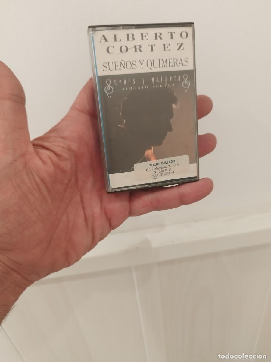 Casetes antiguos: Cinta casete Alberto Cortez, sue&ntilde;os y quimeras. - Foto 1