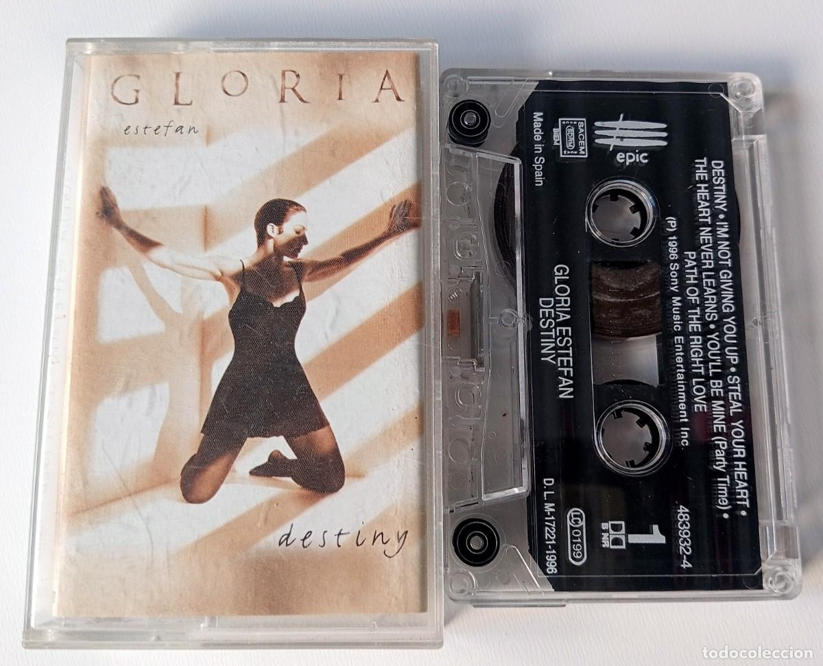 Casetes antiguos: CASSETTE GLORIA ESTEFAN - DESTINY - Foto 1