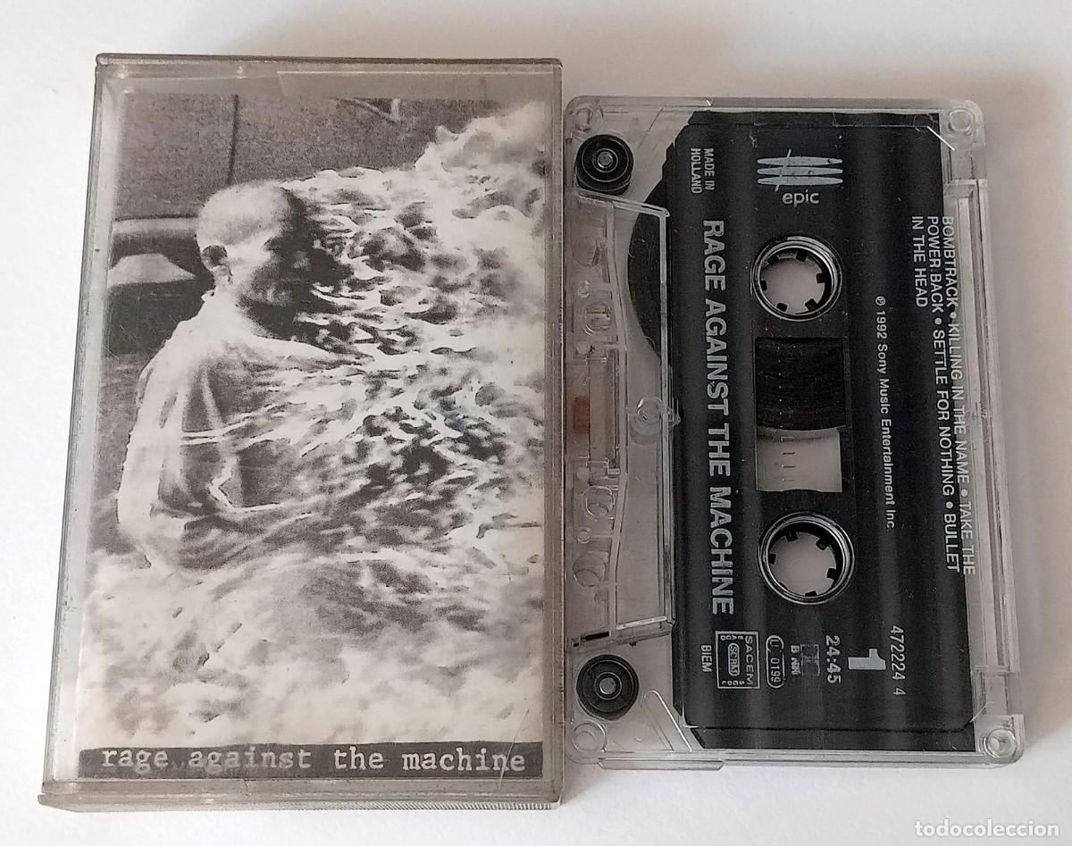 Casetes antiguos: CASSETTE RAGE AGAINST THE MACHINE - Foto 1