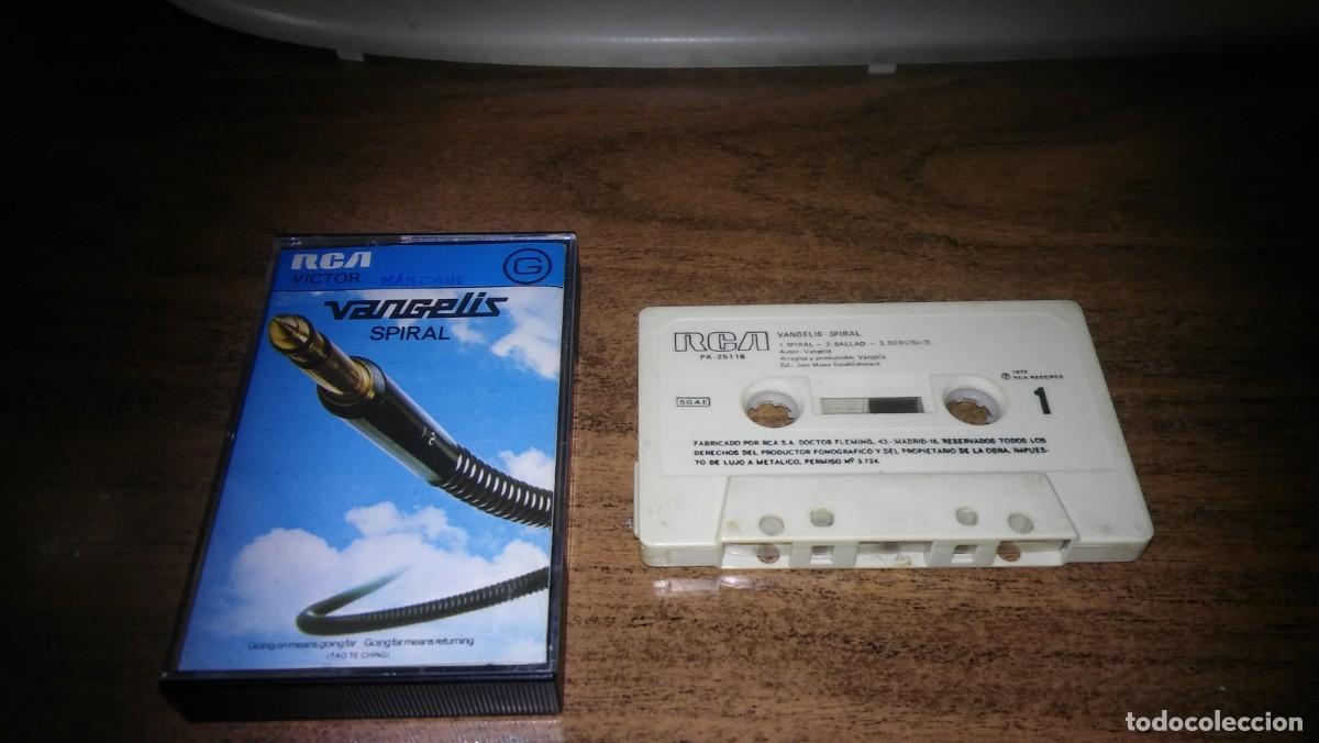 Casetes antiguos: VANGELIS - SPIRAL (1977) - Foto 1