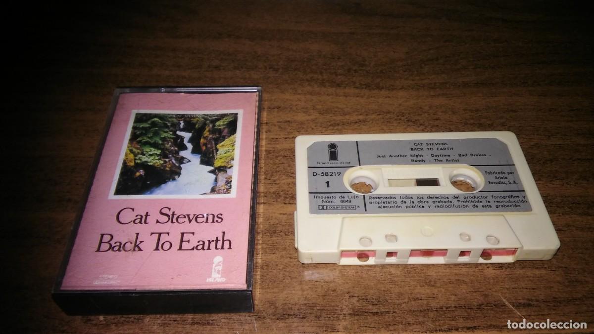 Casetes antiguos: CAT STEVENS - BACK TO EARTH (1978) - Foto 1
