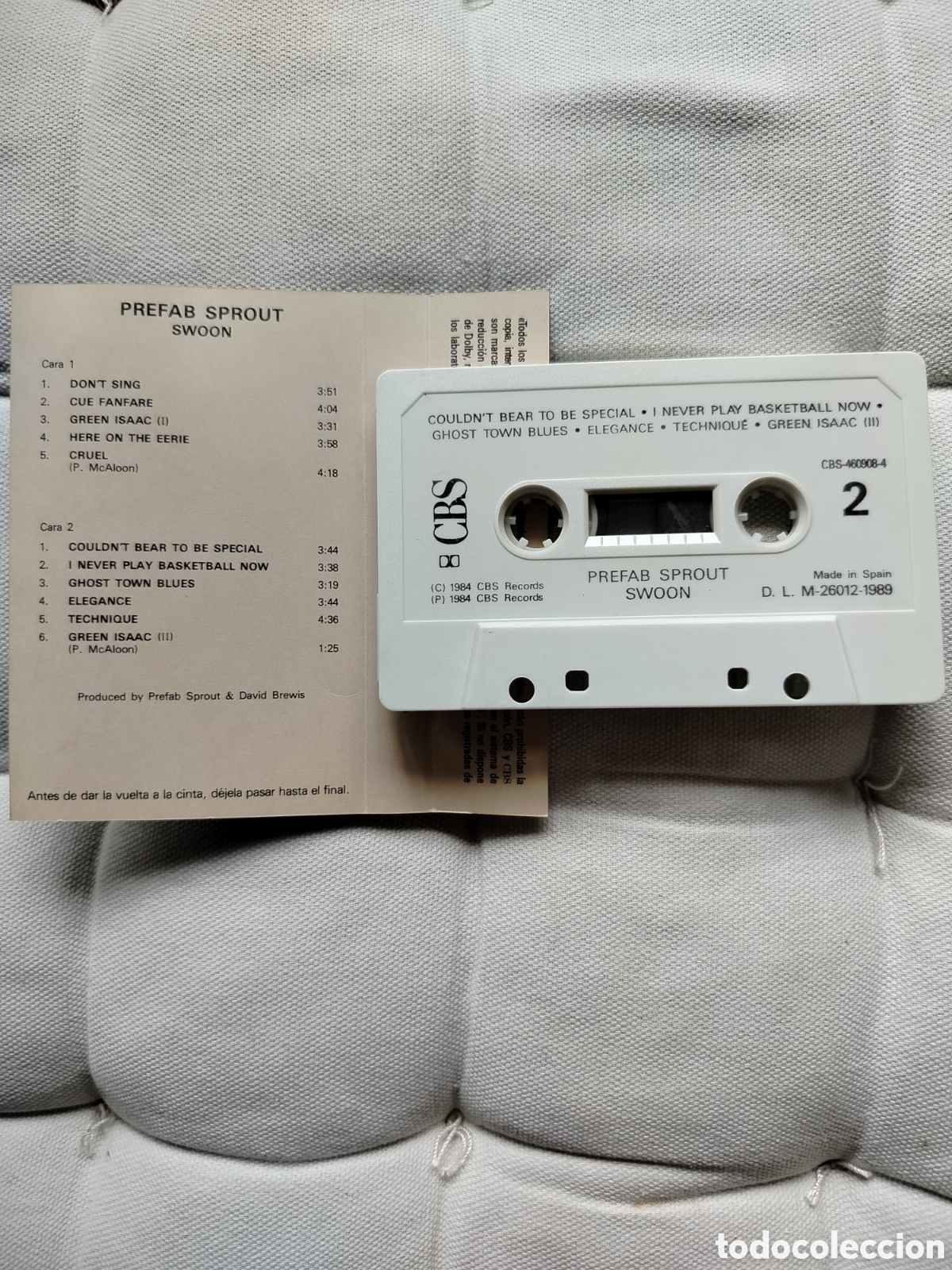 Casetes antiguos: Prefab Sprout cassette - Foto 2