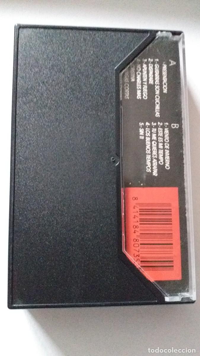 Casetes antiguos: Cassette antiguo LOS ELEGANTES en el coraz&oacute;n de la resaca. - Foto 2