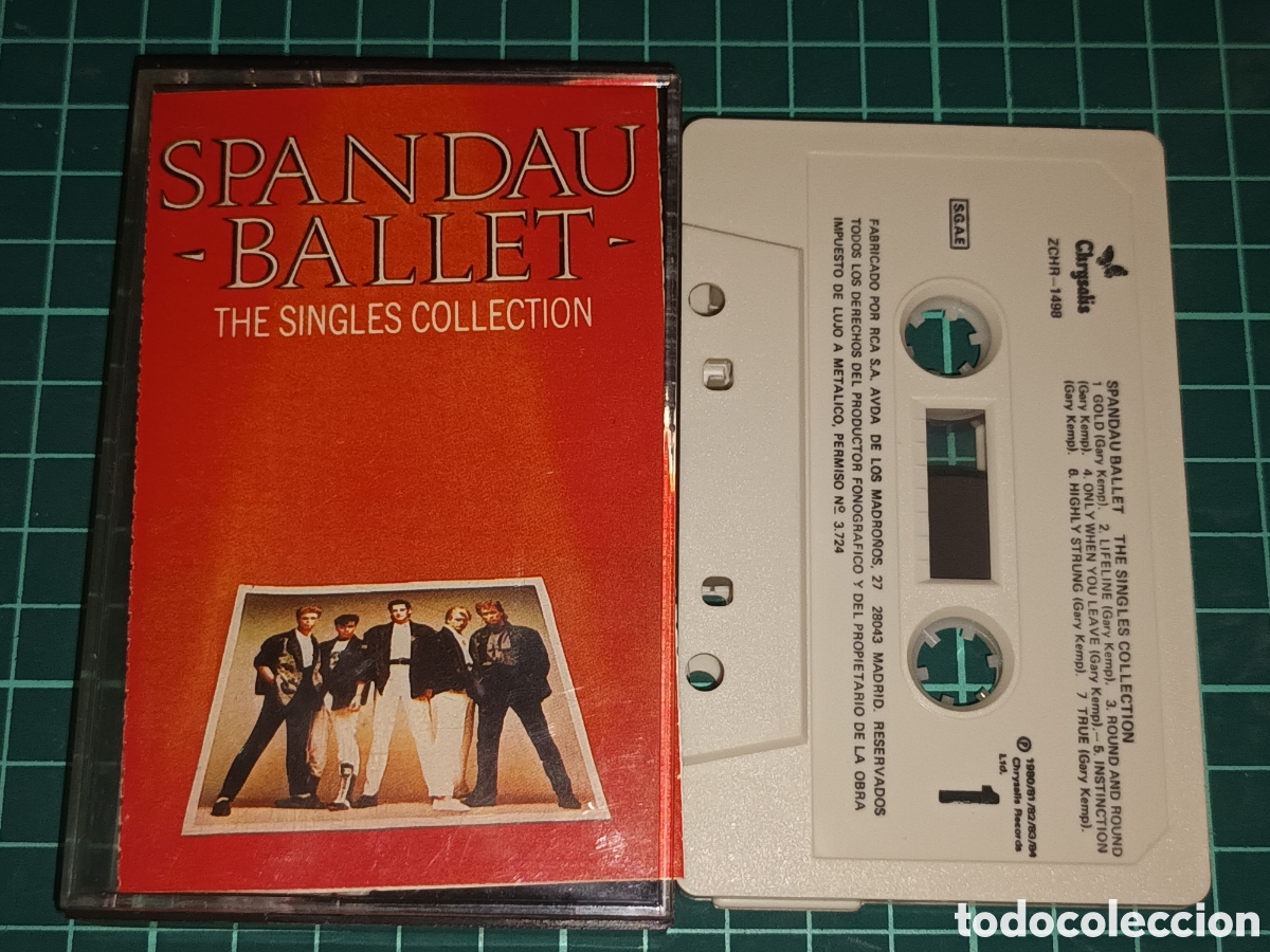 Casetes antiguos: Spandau ballet cassete