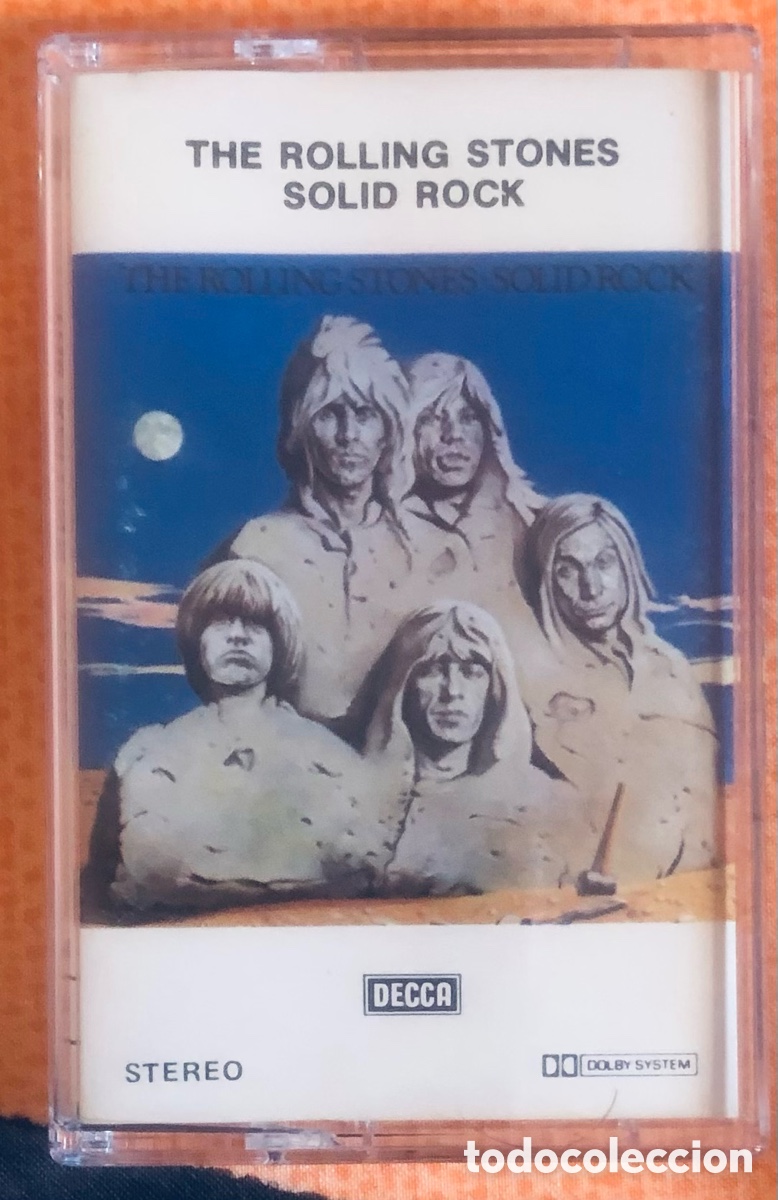 Casetes antiguos: The Rolling Stones: Solid Rock - Foto 1