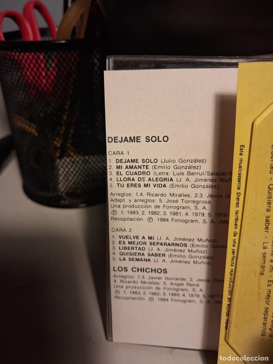 Casetes antiguos: LOTE DE 2 CASETES DE LOS CHICHOS - Foto 2