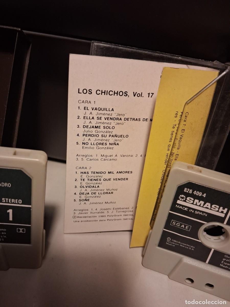 Casetes antiguos: LOTE DE 2 CASETES DE LOS CHICHOS - Foto 3