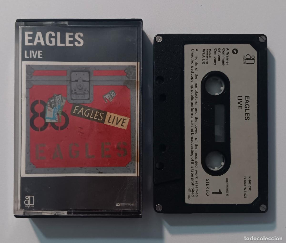 Casetes antiguos: CASSETTE EAGLES LIVE - Foto 1
