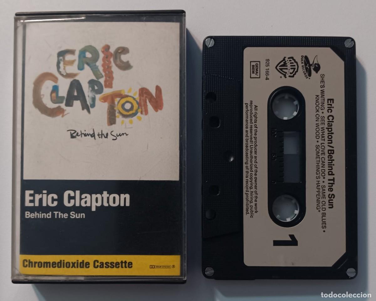 Casetes antiguos: CASSETTE ERIC CLAPTON BEHIND THE SUN - Foto 1