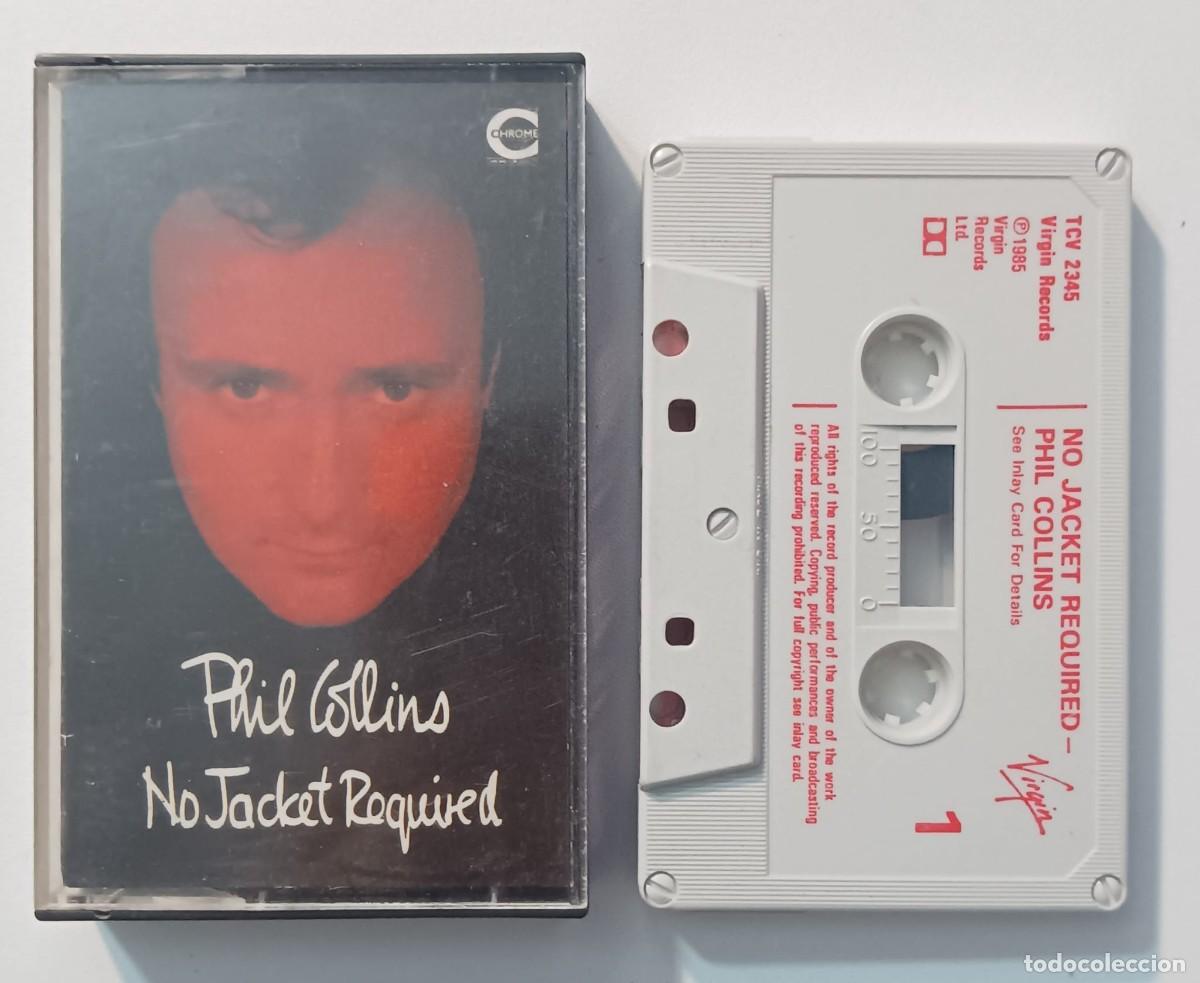 Casetes antiguos: CASSETTE PHIL COLLINS NO JACKET REQUIRED - Foto 1
