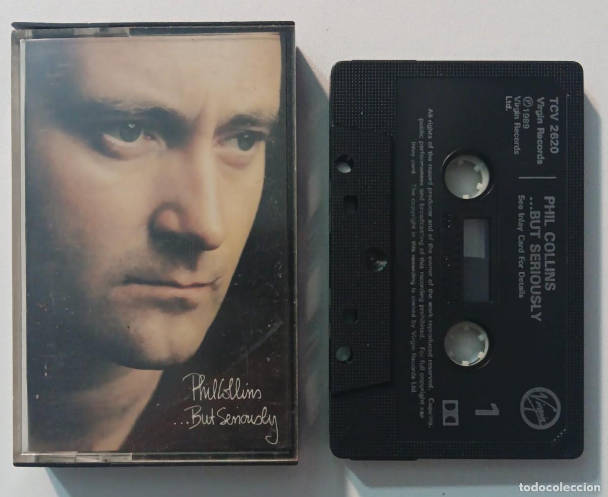 Casetes antiguos: CASSETTE PHIL COLLINS BUT SERIOUSLY - Foto 1