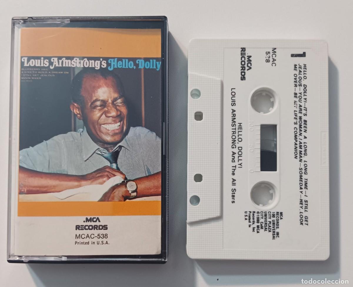 Casetes antiguos: CASSETTE LOUIS ARMSTRONG HELLO DOLLY - Foto 1